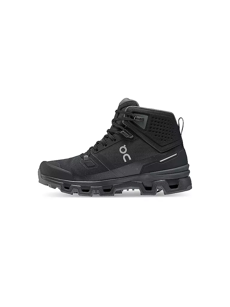 ON | Damen Wanderschuhe Cloudrock 2 Waterproof BLACK/ECLIPSE | schwarz