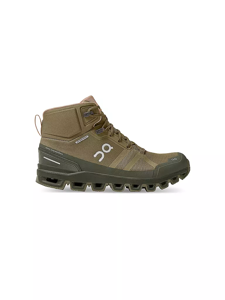 ON | Damen Wanderschuhe Cloudrock Waterproof Olive / Reed | olive