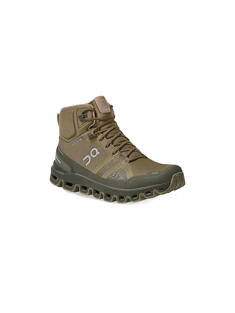 ON | Damen Wanderschuhe Cloudrock Waterproof Olive / Reed | olive