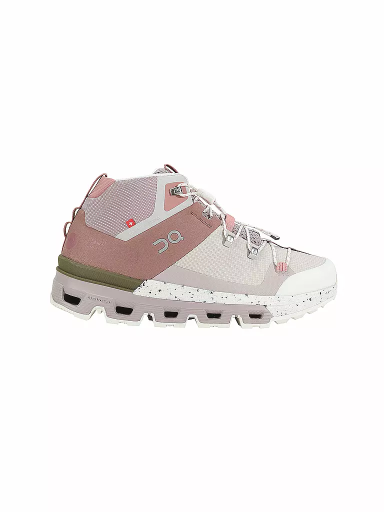 ON | Damen Wanderschuhe Cloudtrax ROSE IVORY | rosa