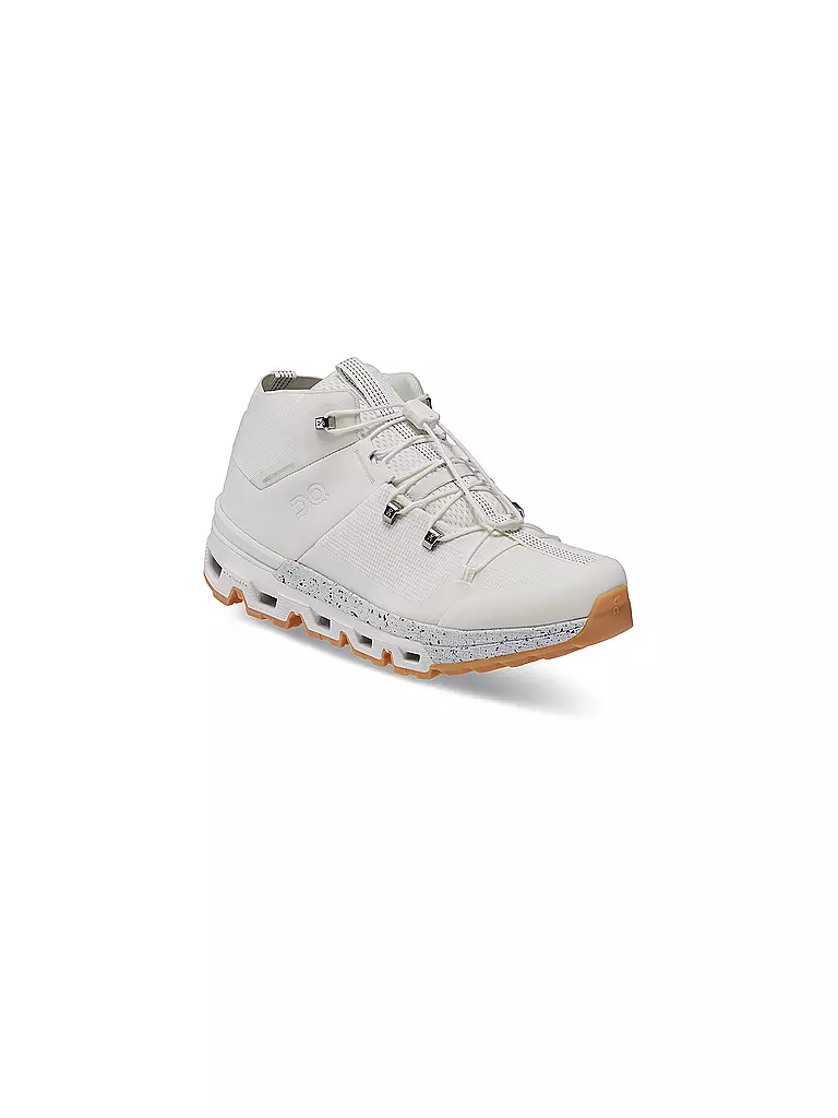 ON | Damen Wanderschuhe Cloudtrax Undyed | weiss