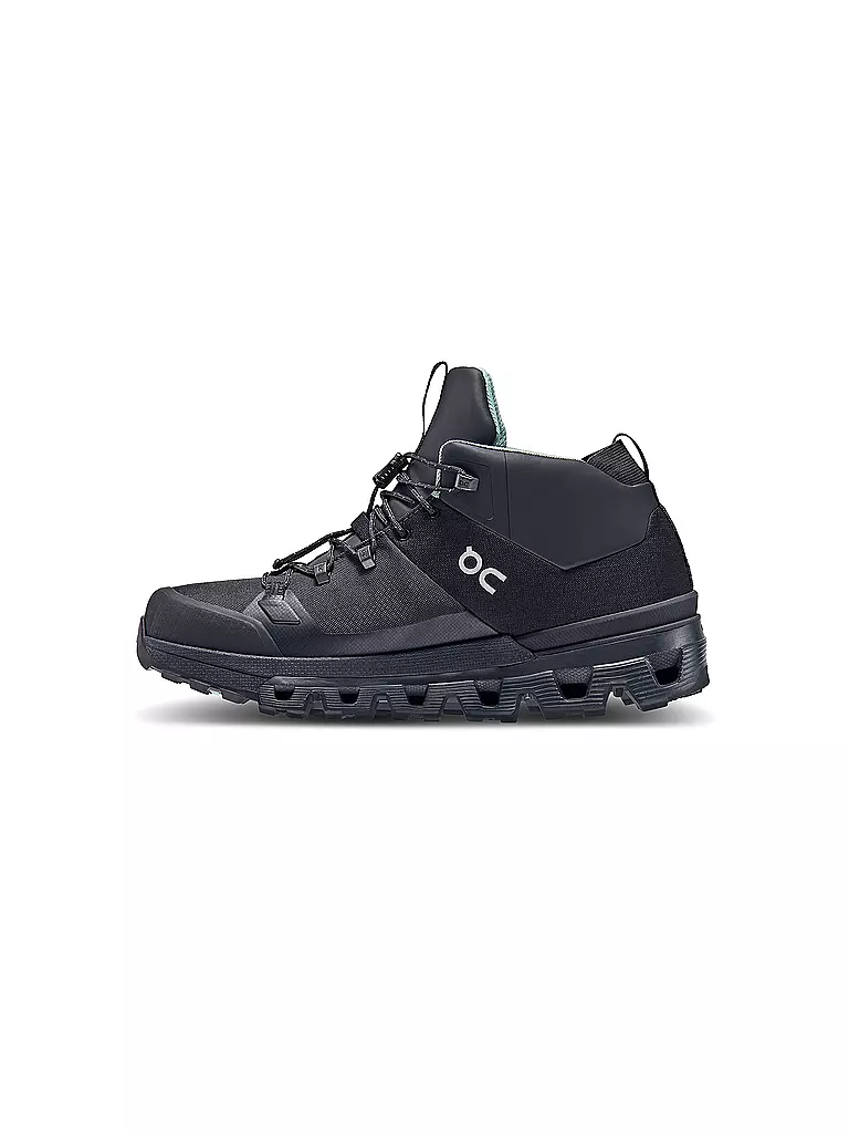 ON | Damen Wanderschuhe Cloudtrax Waterproof BLACK | schwarz