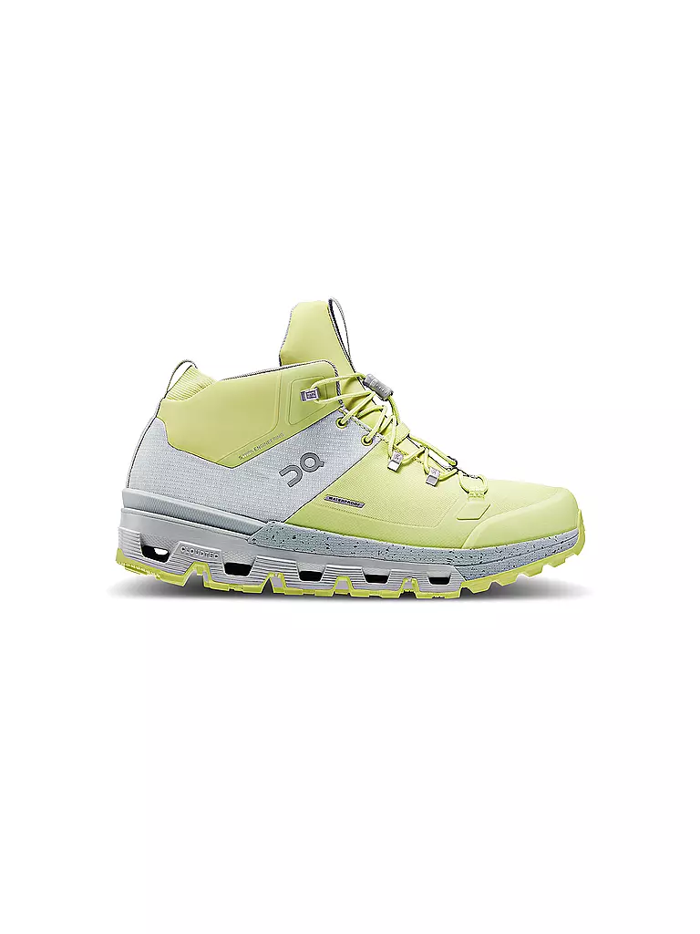 ON | Damen Wanderschuhe Cloudtrax Waterproof GLACIER ZEST | gelb