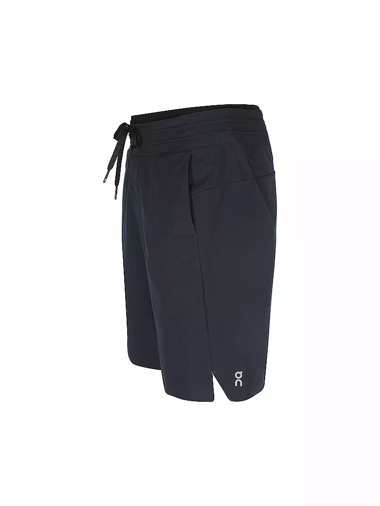 ON | Herren 2in1 Laufshort Hybrid | blau