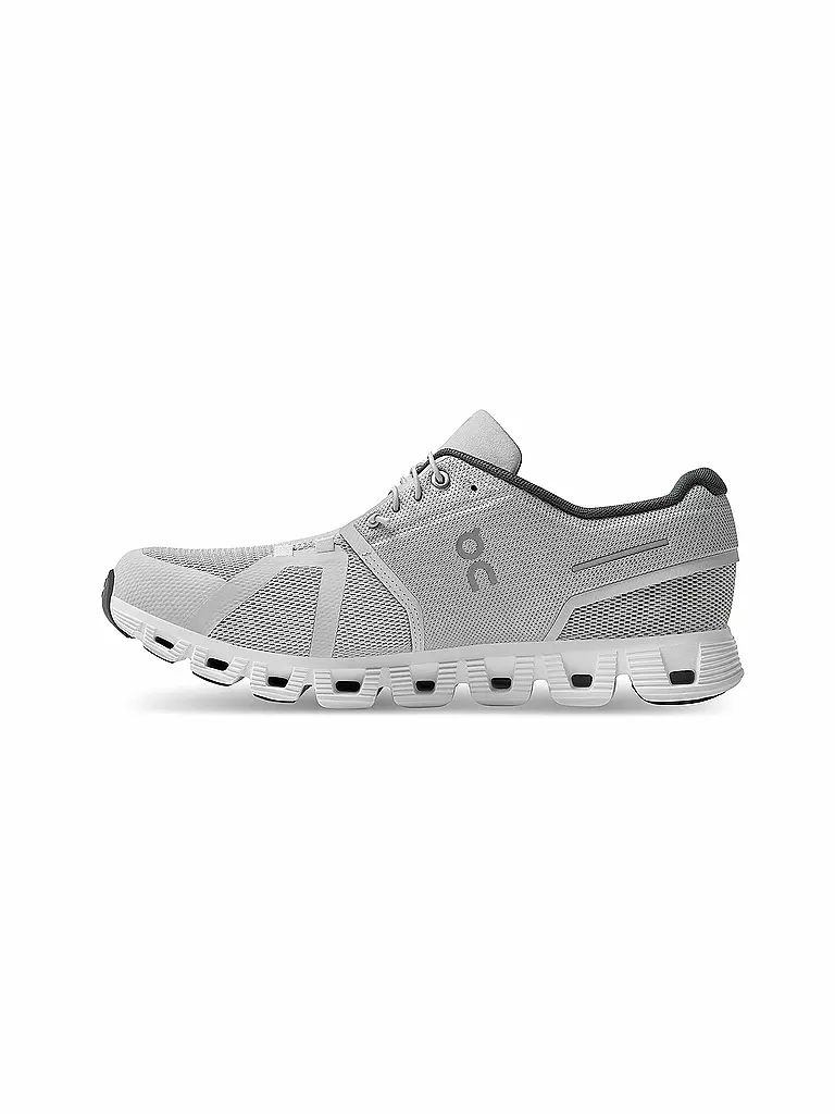 ON | Herren Freizeitschuhe Cloud 5 GLACIER / WHITE | grau