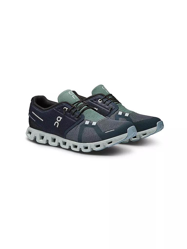 ON | Herren Freizeitschuhe Cloud 5 MIDNIGHT NAVY | blau
