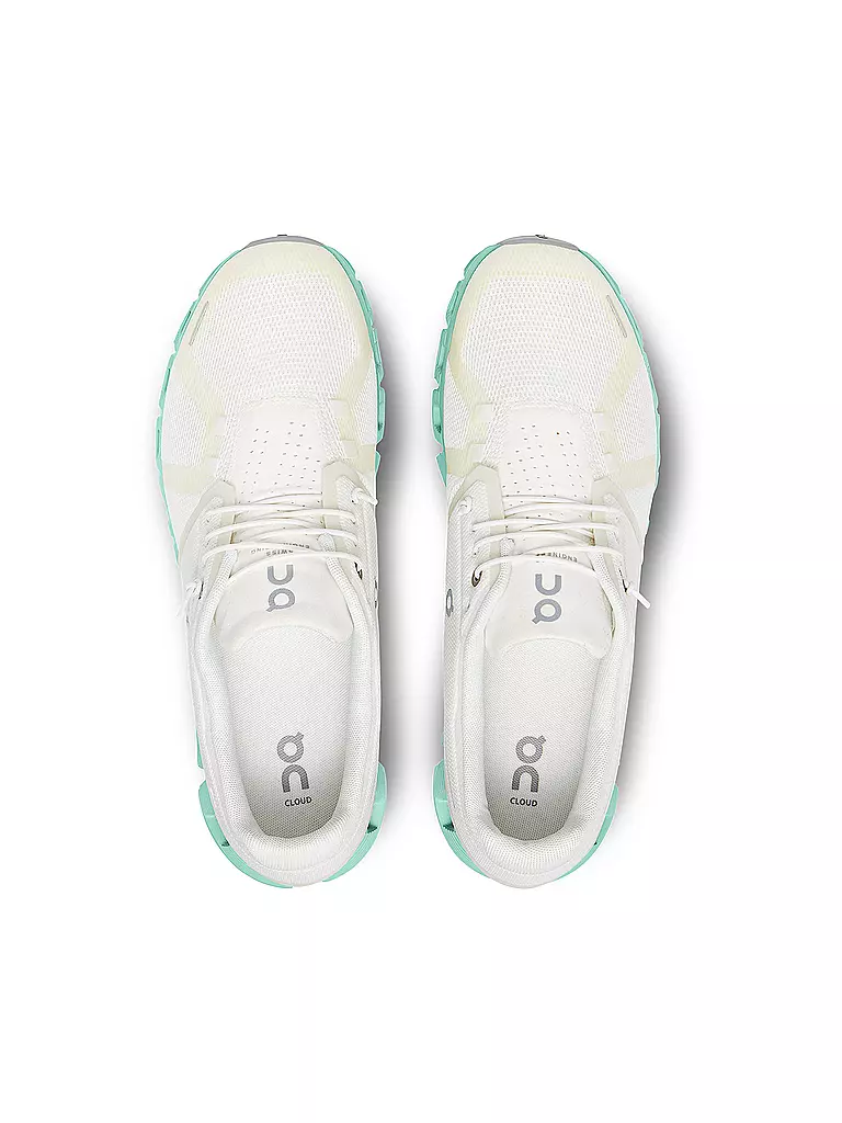 ON | Herren Freizeitschuhe Cloud 5 UNDYED WHITE CREEK | weiss