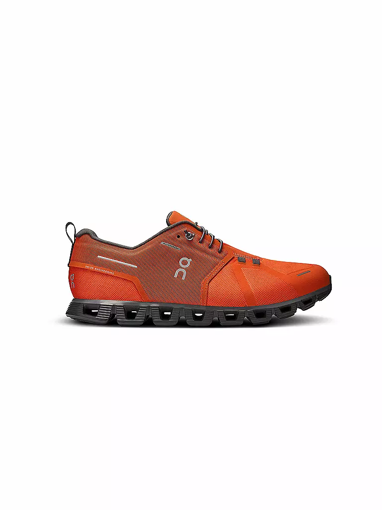 ON | Herren Freizeitschuhe Cloud 5 Waterproof FLAME ECLIPSE | orange
