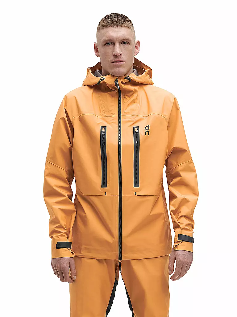 ON | Herren Isolationsjacke Storm 3L | orange