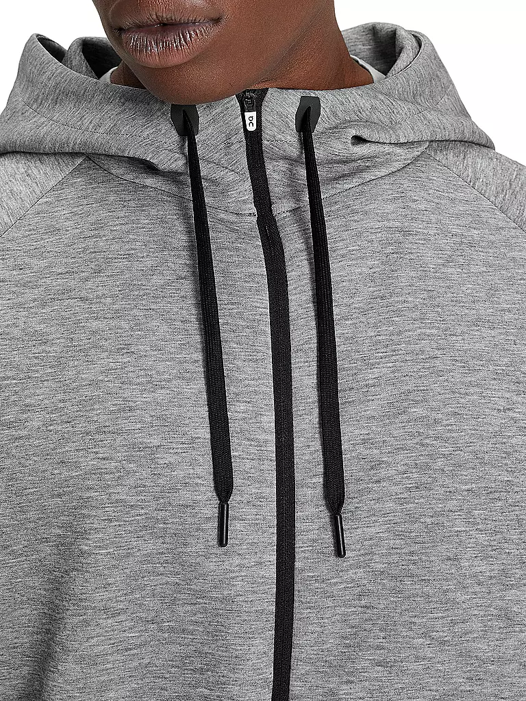 ON | Herren Kapuzenjacke Zipped Hoodie | grau