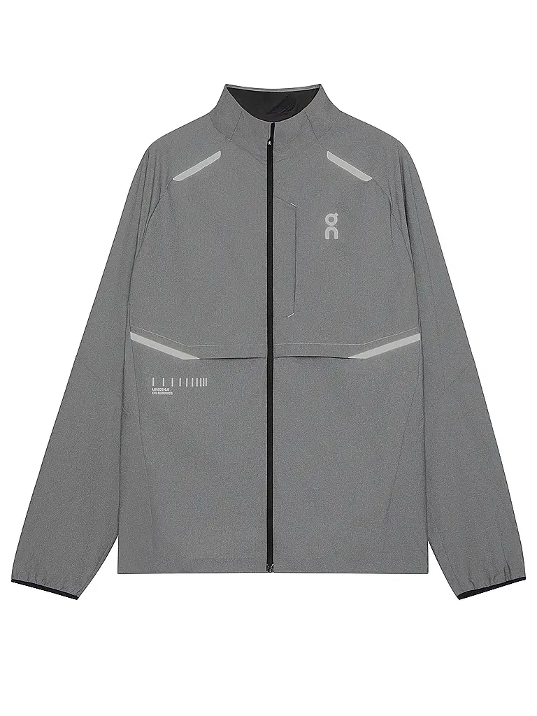 ON | Herren Laufjacke Weather Lumos | schwarz
