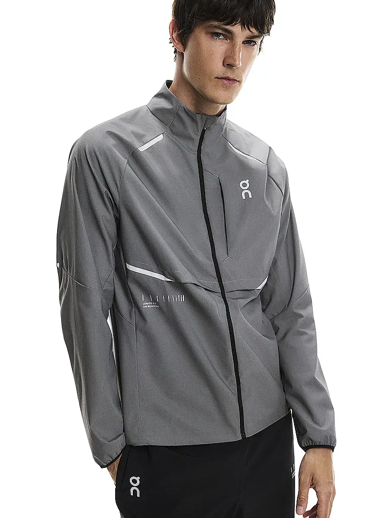ON | Herren Laufjacke Weather Lumos | 
