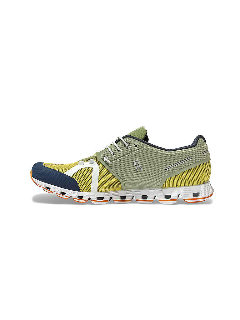 ON | Herren Laufschuh Cloud 70|30 LEAF MUSTARD | gelb