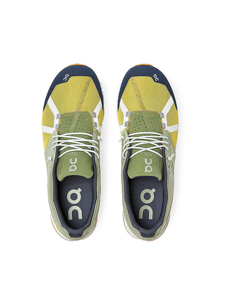 ON | Herren Laufschuh Cloud 70|30 LEAF MUSTARD | gelb