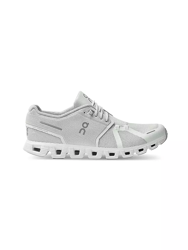 ON | Herren Laufschuhe Cloud 5 ICE WHITE | weiß