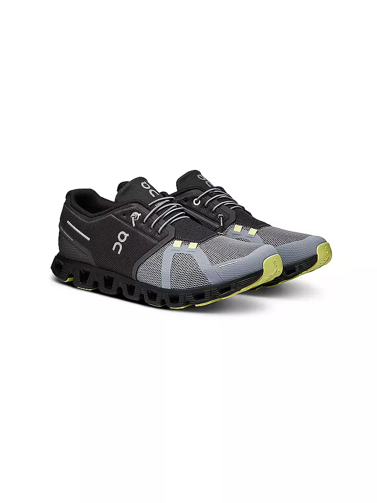 ON | Herren Laufschuhe Cloud 5 MAGNET FOSSIL | blau