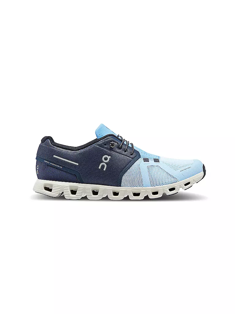 ON | Herren Laufschuhe Cloud 5 MIDNIGHT CHAMBR | blau