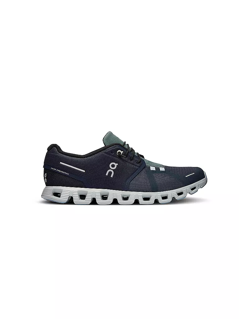 ON | Herren Laufschuhe Cloud 5 MIDNIGHT NAVY | blau