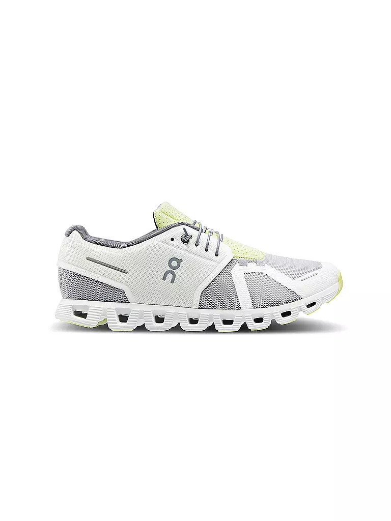 ON | Herren Laufschuhe Cloud 5 Push UNDYED WHITE GLACIER | weiss