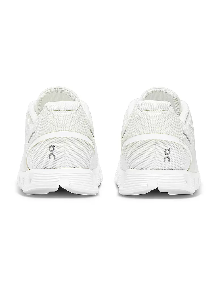 ON | Herren Laufschuhe Cloud 5 UNDYED WHITE | weiss