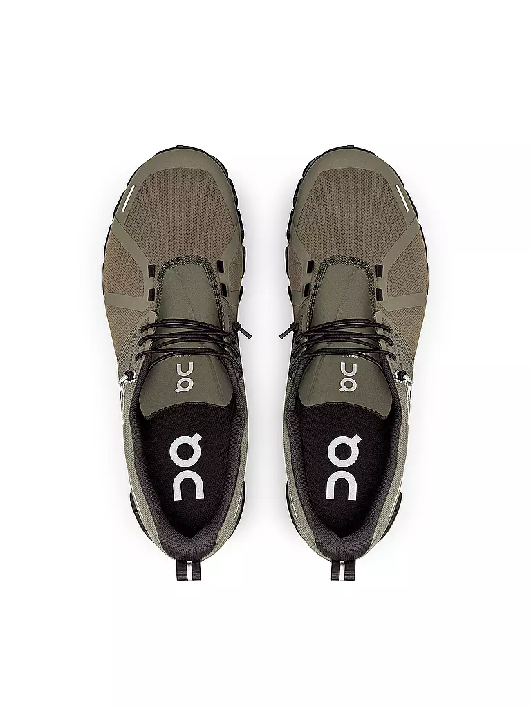 ON | Herren Laufschuhe Cloud 5 Waterproof OLIVE / BLACK | olive