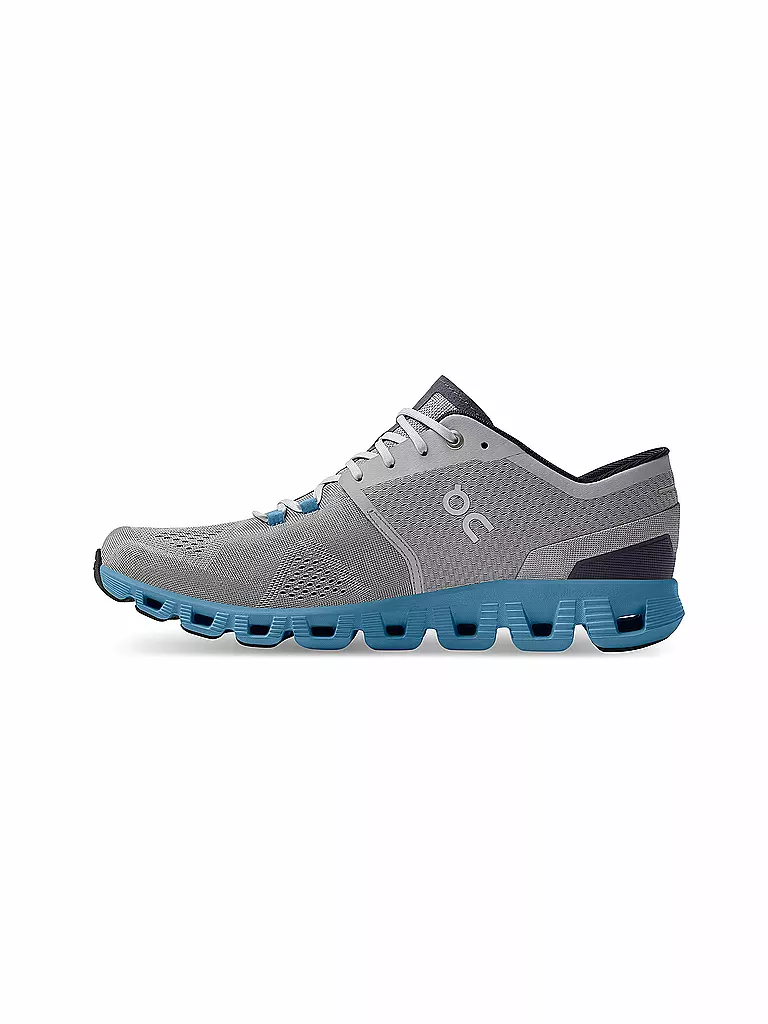 ON | Herren Laufschuhe Cloud X ALLOY NIAGARA | grau