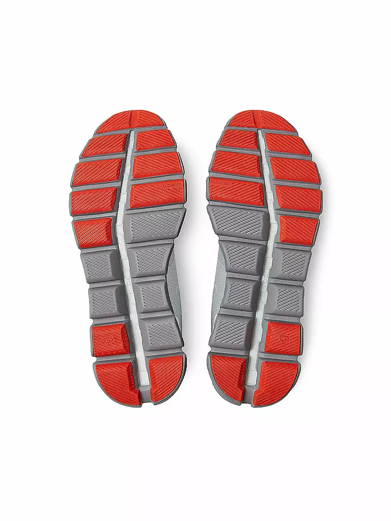 ON | Herren Laufschuhe Cloud X Shift ALLOY / RED | grau