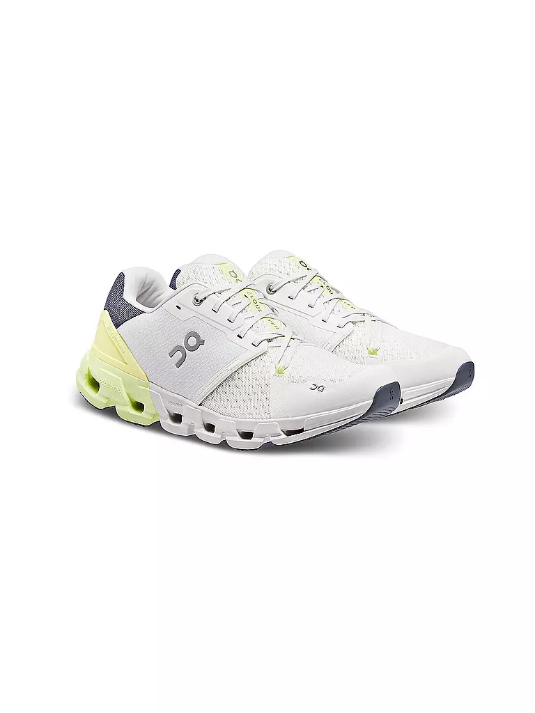 ON | Herren Laufschuhe Cloudflyer 4 WHITE HAY | grau