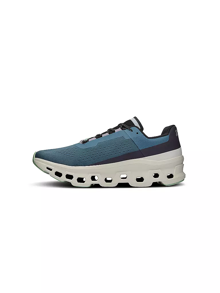 ON | Herren Laufschuhe Cloudmonster DUST VAPOR | blau