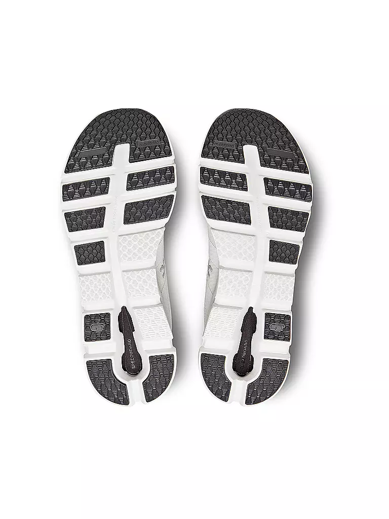 ON | Herren Laufschuhe Cloudrunner UNDYED-WHITE FLAME | grau