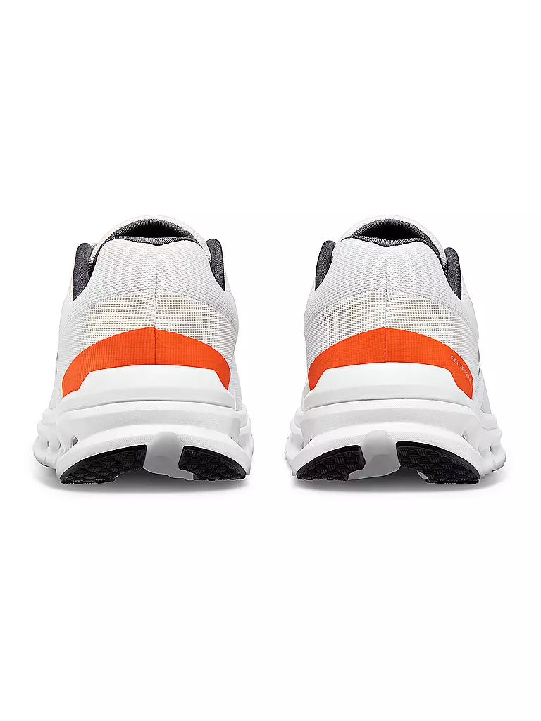 ON | Herren Laufschuhe Cloudrunner UNDYED-WHITE FLAME | grau