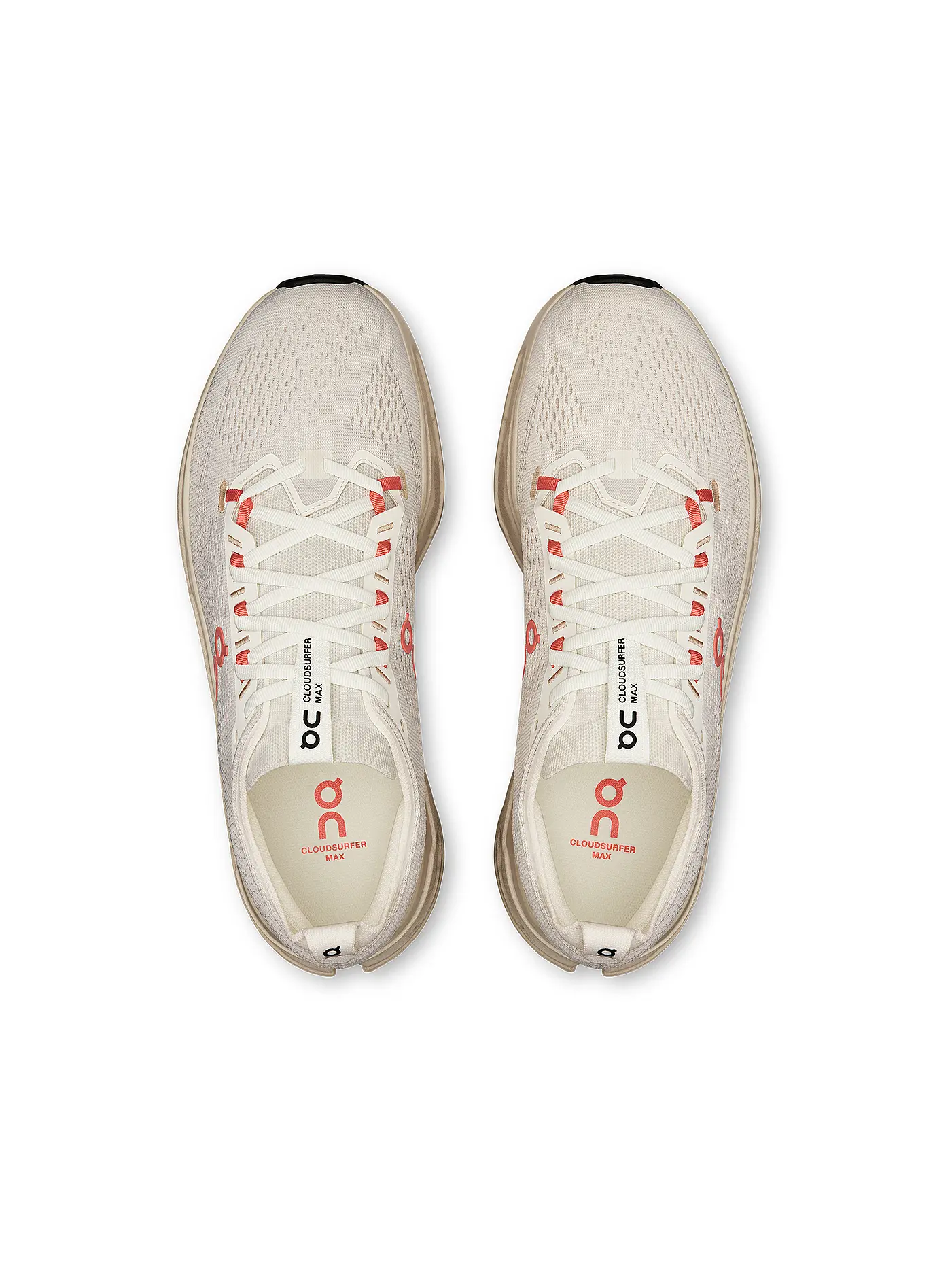 ON | Herren Laufschuhe Cloudsurfer Max | beige