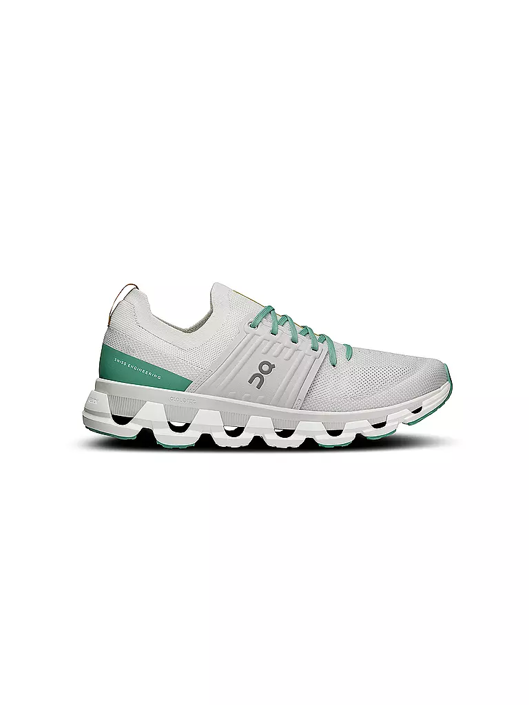 ON | Herren Laufschuhe Cloudswift 3 WHITE GREEN | weiss