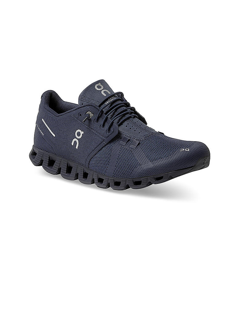 ON | Herren Laufschuhe The Cloud Monochrome MIDNIGHT | blau