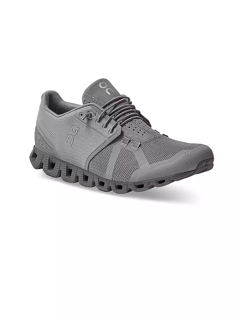 ON | Herren Laufschuhe The Cloud Monochrome ZINC | grau