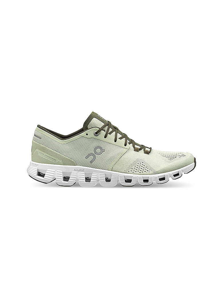 ON | Herren Laufschuhe The Cloud X ALOE WHITE | weiß