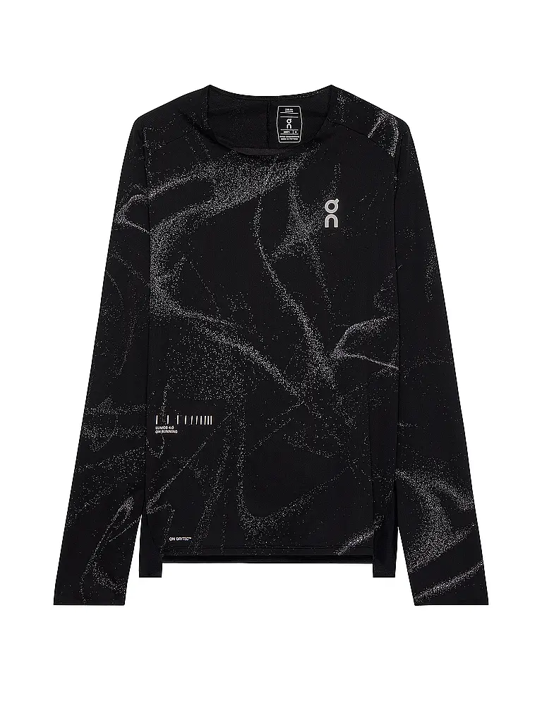 ON | Herren Laufshirt Performance Long-T Lumos | schwarz