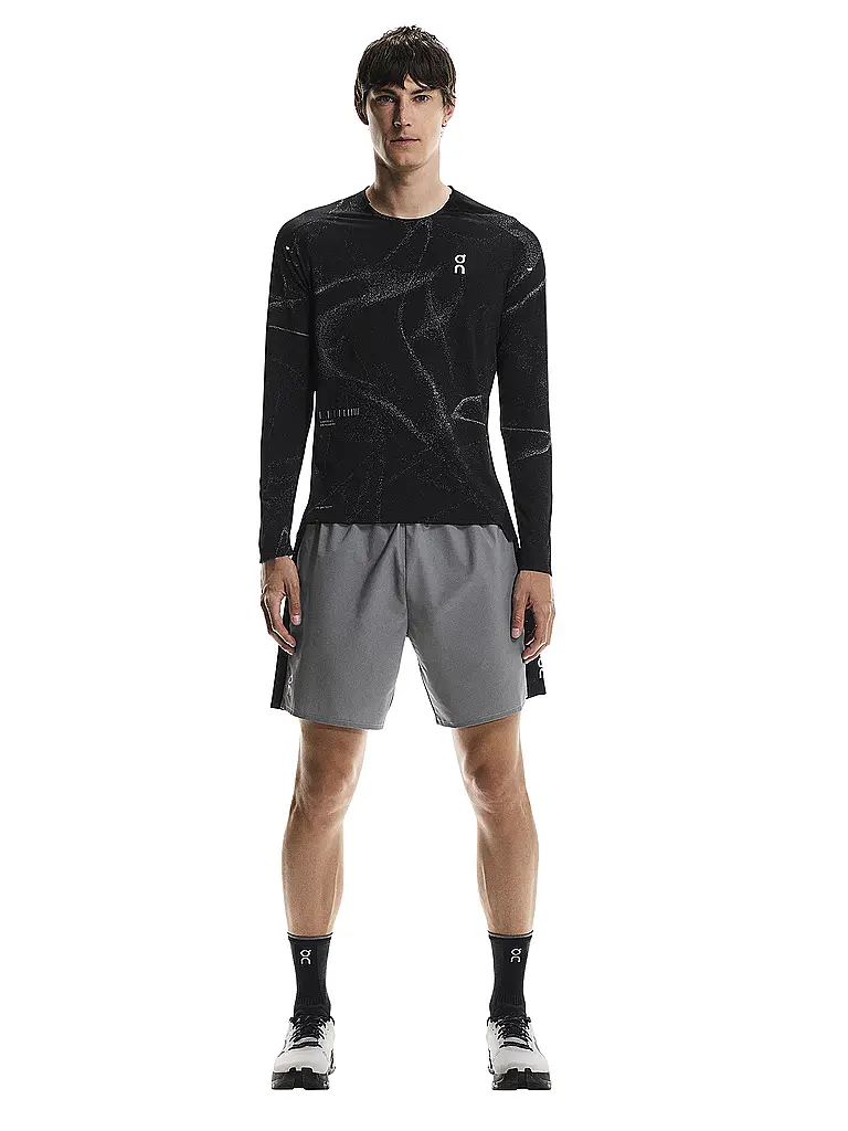 ON | Herren Laufshirt Performance Long-T Lumos | schwarz