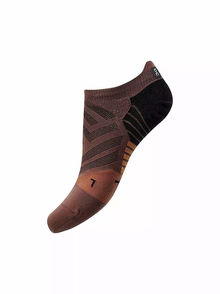 ON | Herren Laufsocken Low | braun