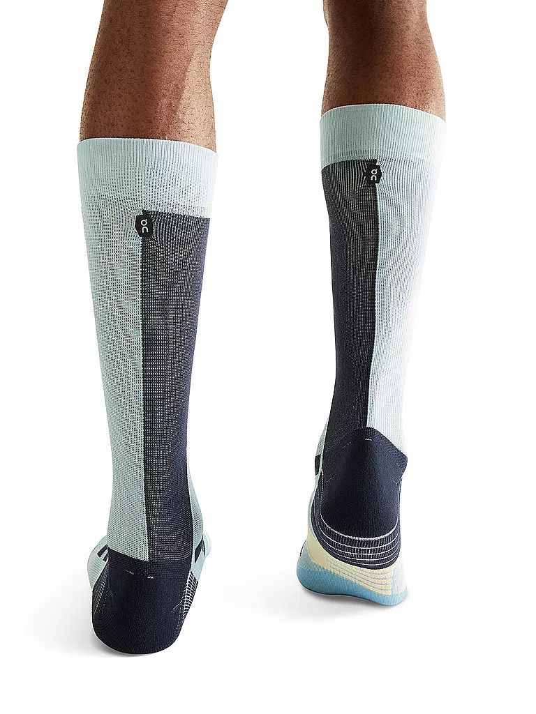 ON | Herren Laufsocken Performance High Sock | hellblau