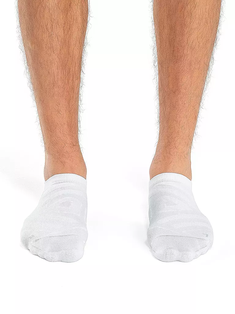 ON | Herren Laufsocken Performance Low Sock | weiss