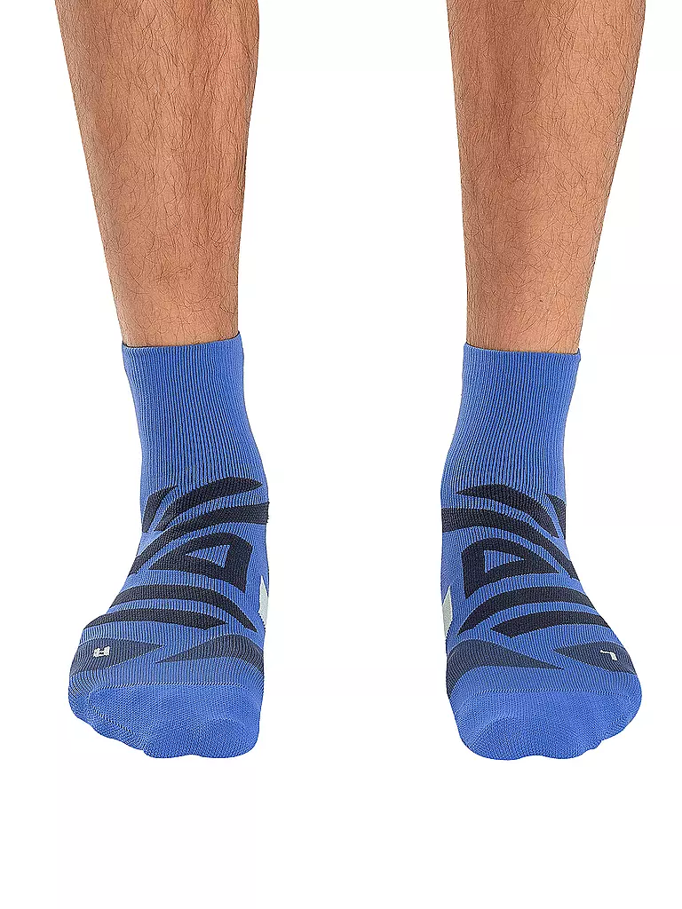 ON | Herren Laufsocken Performance Mid | blau