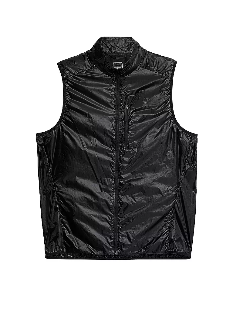 ON Herren Laufweste Weather Vest schwarz