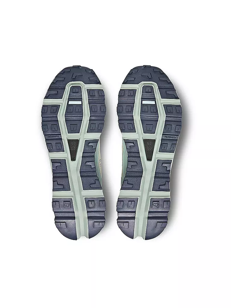 ON | Herren Traillaufschuhe Cloudvista Waterproof CHALK MOSS | blau