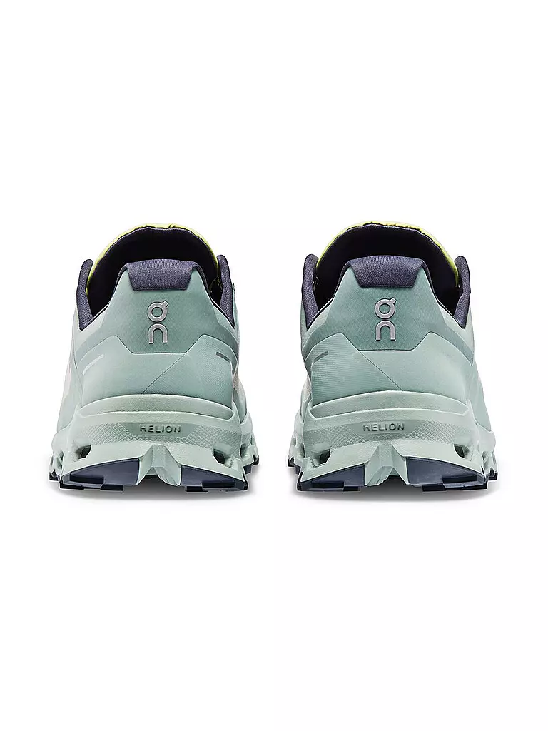 ON | Herren Traillaufschuhe Cloudvista Waterproof CHALK MOSS | blau