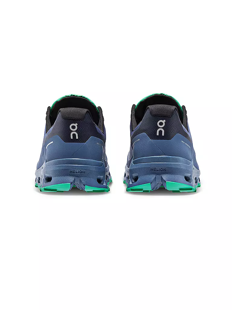 ON | Herren Traillaufschuhe Cloudvista Waterproof METAL DENIM | grün