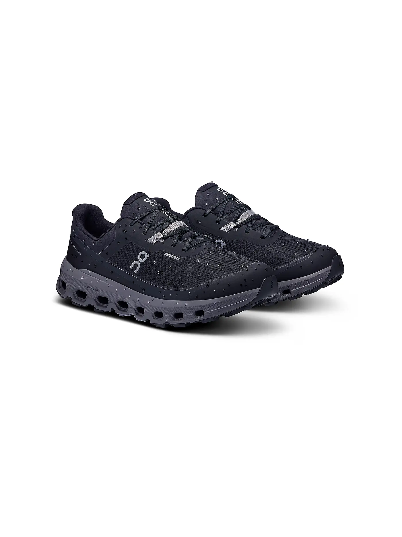 ON | Herren Traillaufschuhe Cloudvista2 Waterproof | schwarz