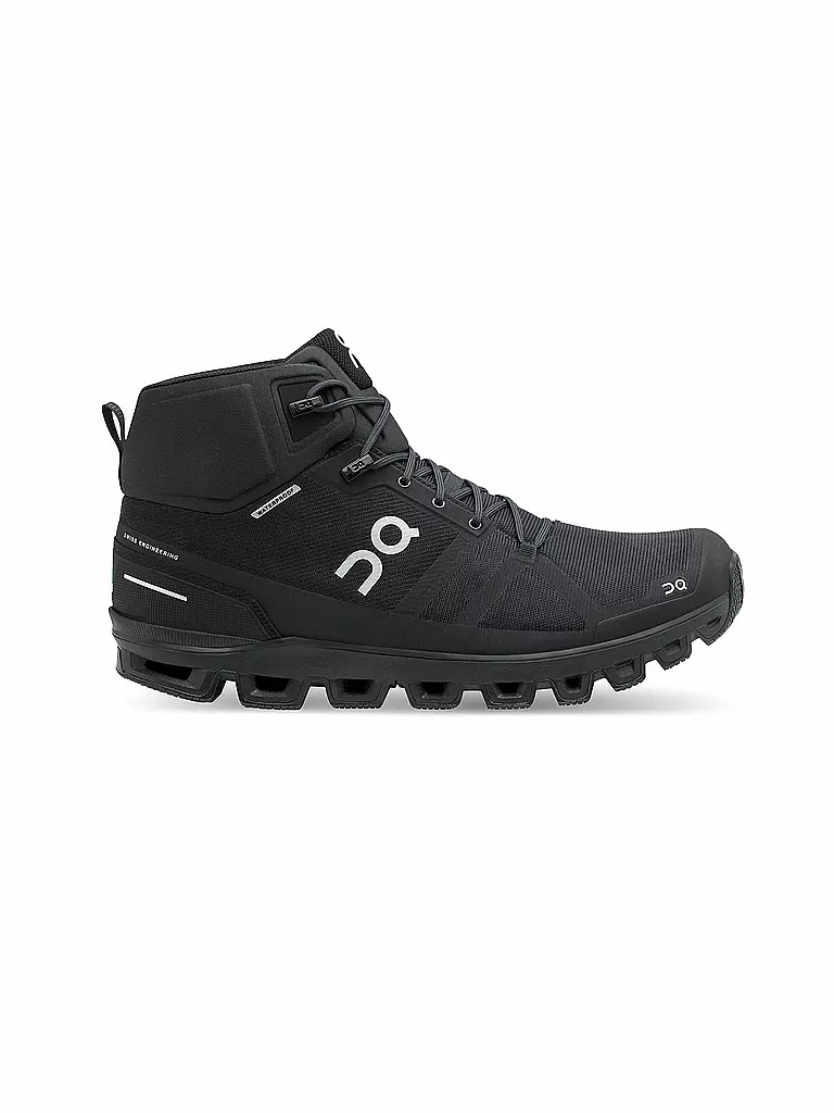 ON | Herren Wanderschuh Cloudrock Waterproof | schwarz