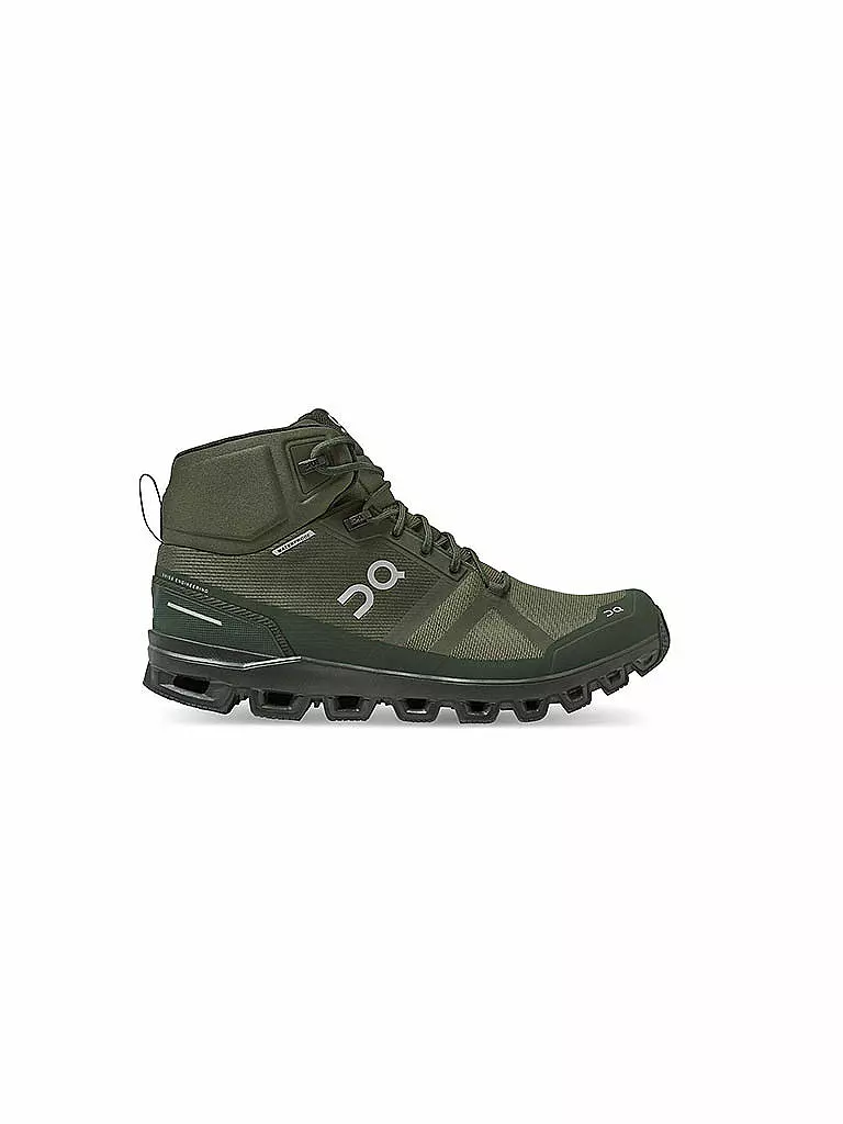 ON | Herren Wanderschuhe Cloudrock Waterproof Jungle Fir | olive