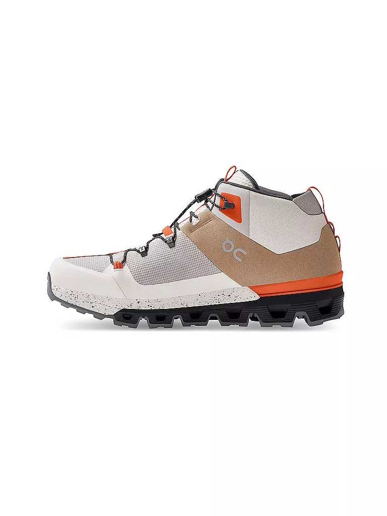 ON | Herren Wanderschuhe Cloudtrax CHAI IVORY | orange